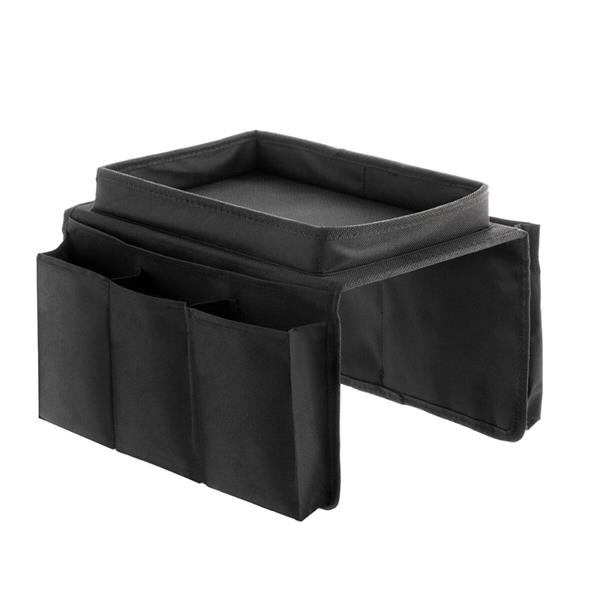InnovaGoods Sofa Armrest Tray with Organiser 6 Pockets