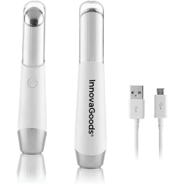InnovaGoods Anti-Ageing Eye Massager Phototherapy Heat Vibration