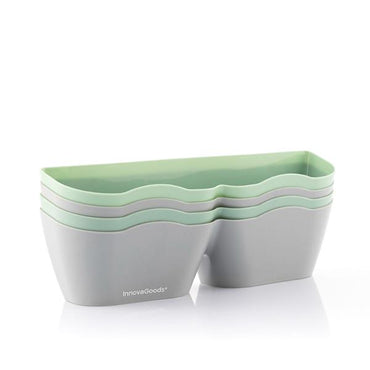 InnovaGoods Adhesive Shoe Holders 4-Pack Wall Mount