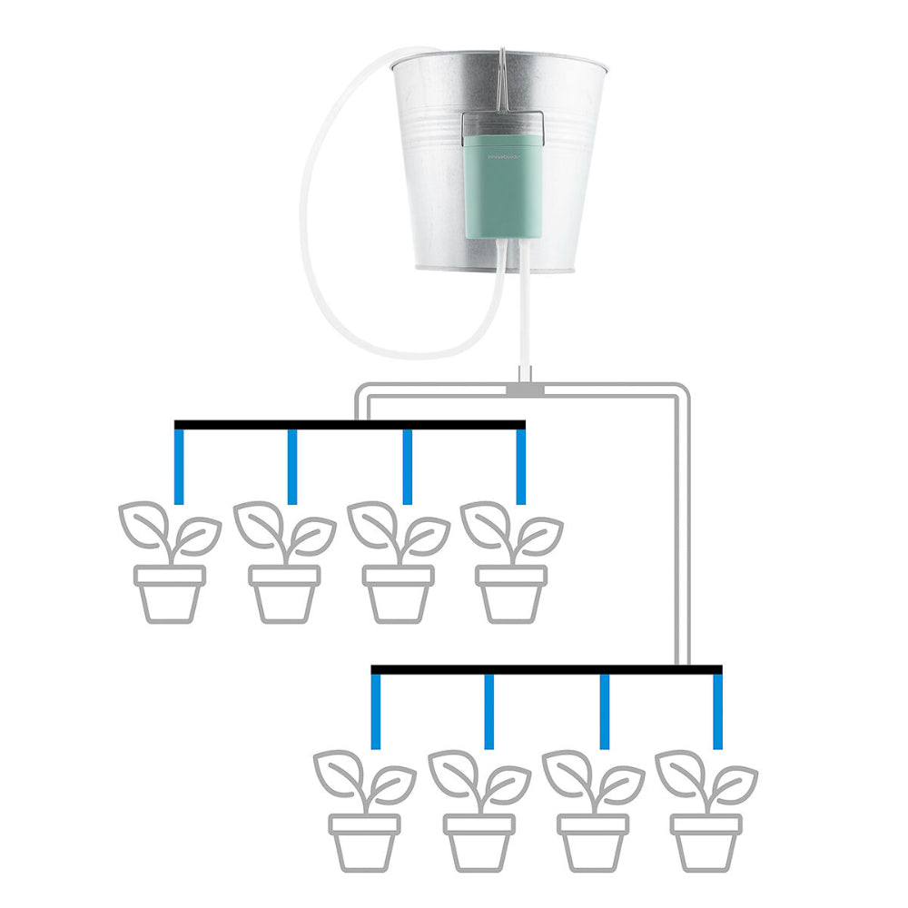 InnovaGoods Automatic Drip Watering System 8 Pots Rechargeable