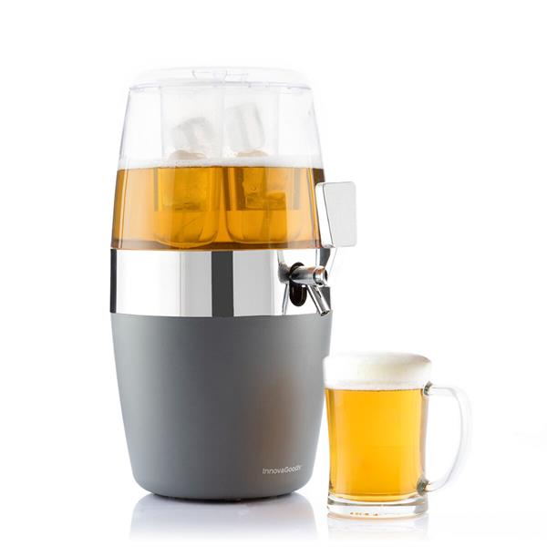 InnovaGoods Cooling Drinks Dispenser 4L with Ice Packs