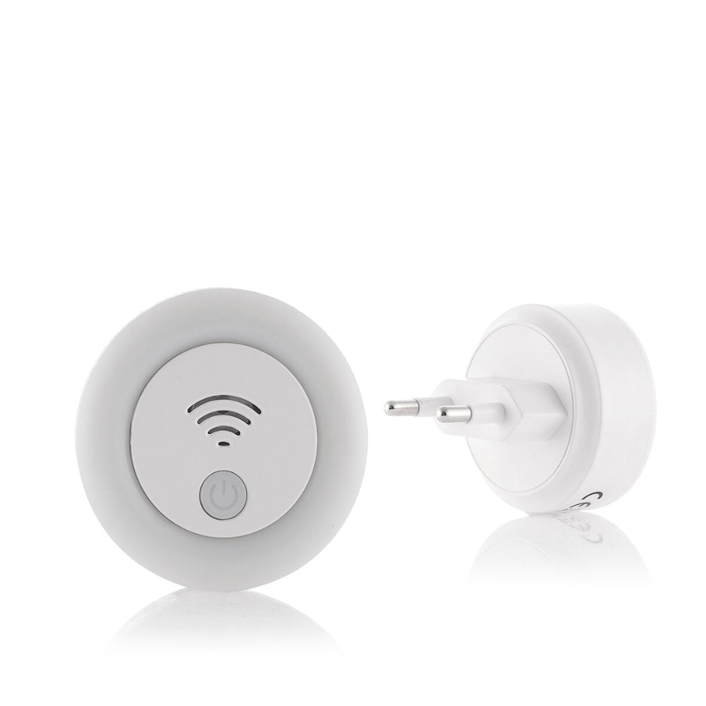 InnovaGoods Ultrasonic Insect Repeller LED Night Light