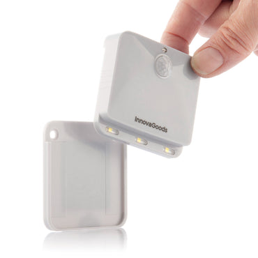 InnovaGoods Motion Sensor LED Light 2-Pack Battery Powered
