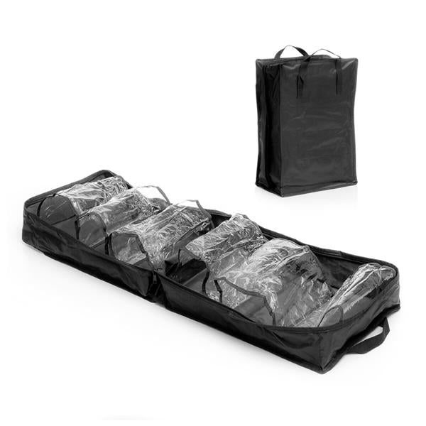InnovaGoods Travel Shoe Bag Organiser 12 Shoes 6 Pairs