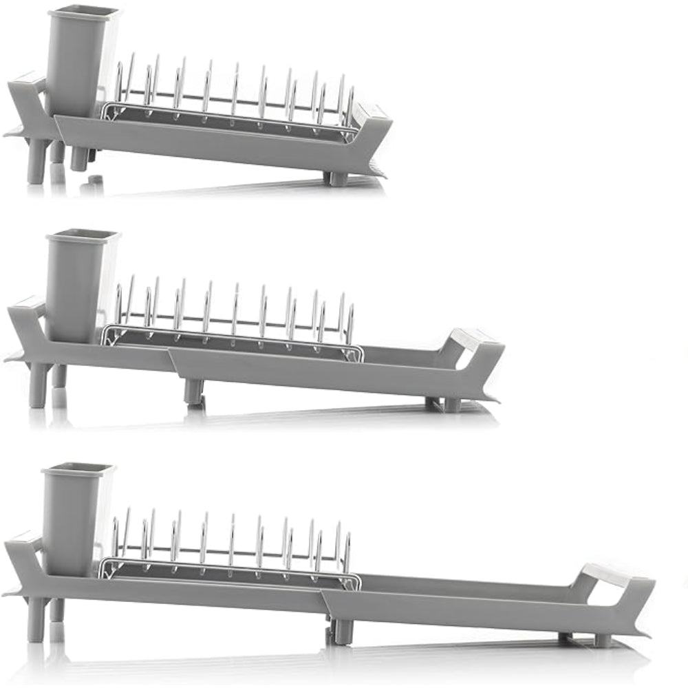 InnovaGoods Extendable Dish Drying Rack for Sink