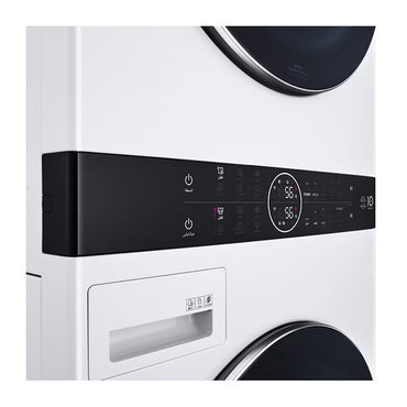 LG WashTower 21/16KG Front Load Washer Dryer White