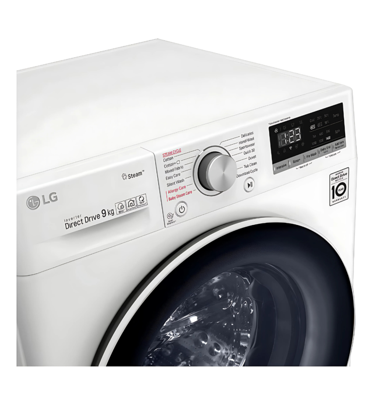 LG Vivace Washing Machine 9KG AI DD 1400RPM White