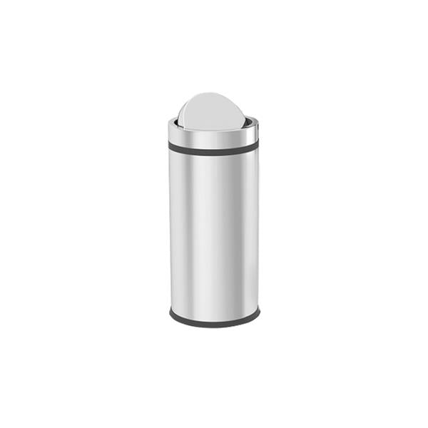 Zilan Stainless Steel Swing Top Dustbin 8L