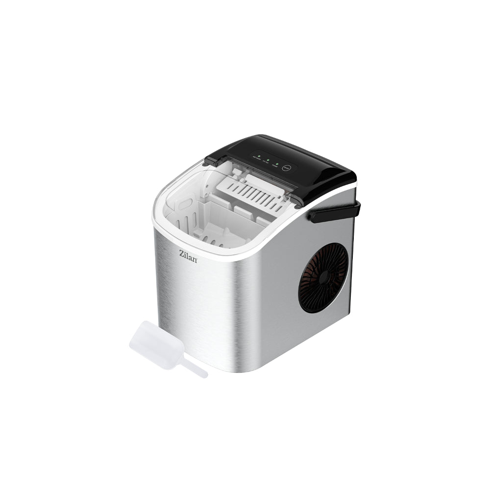 Zilan Mini Ice Maker 12KG/Day Self-Cleaning