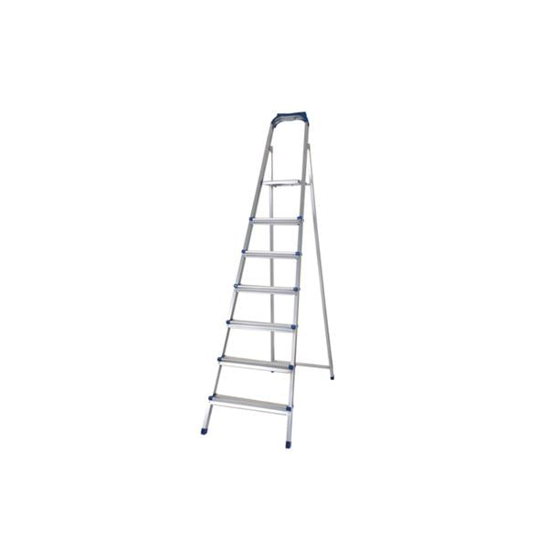 Zilan Aluminum Folding Ladder 6 Steps with Platform