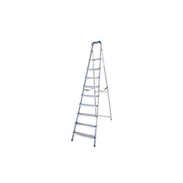 Zilan Aluminum Folding Ladder 8 Steps with Platform