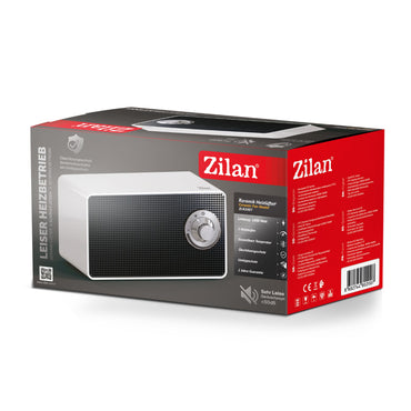 Zilan Ceramic Fan Heater PTC Quiet DC Motor 1000W