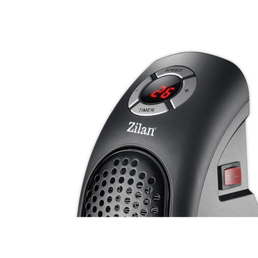 Zilan Ceramic Fan Heater 32m² Timer 180° Rotate