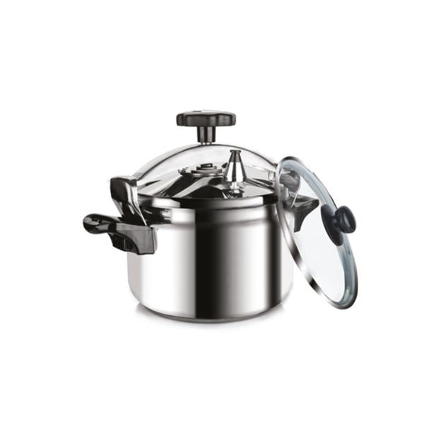 Zilan Stainless Steel Pressure Cooker 10L Glass Lid