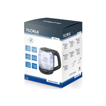 Zilan Glass Kettle 1.8L 1500W 360°