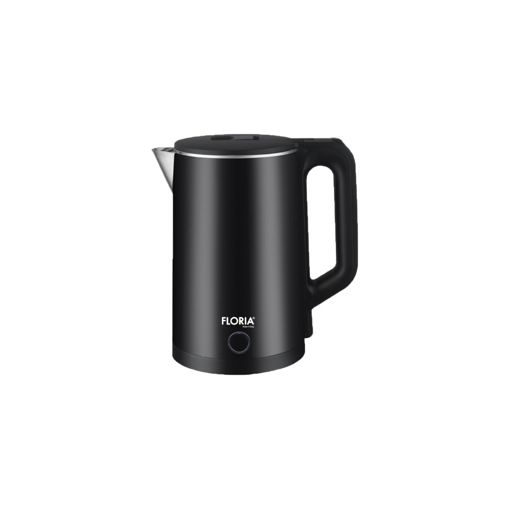 Zilan Double Wall Kettle 2L 1500W Stainless Steel