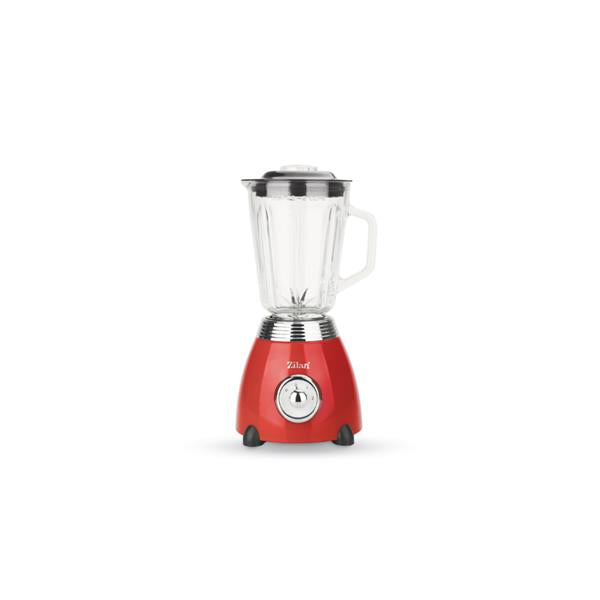 Zilan Retro Blender 1.5L 500W 2 Speed Red