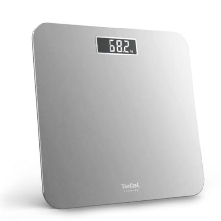 Tefal Premiss 3, Bathroom Scale, Easy-To-Read LCD Display, 160 kg Capacity - Grey