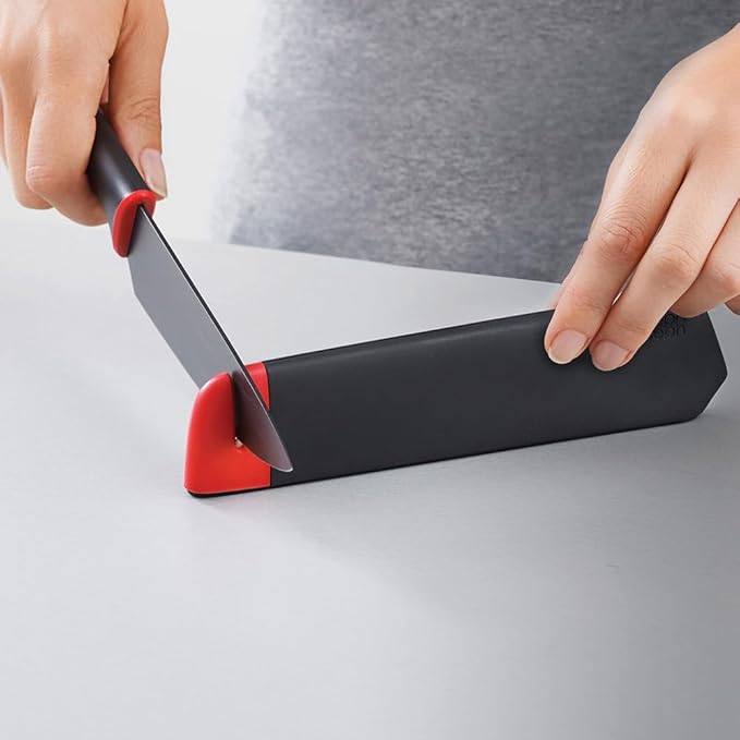 Joseph Joseph Slice & Sharpen Knife Set 2PC with Sharpener Sheath