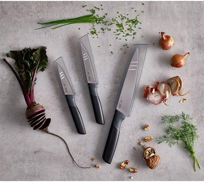 Joseph Joseph Elevate Knife Set 3PC Japanese SS with Sheaths
