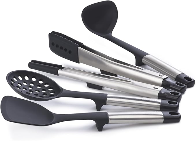 Joseph Joseph Elevate Fusion 5PC Silicone Utensil Set SS