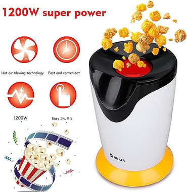 Relia Popcorn Maker Hot Air Oil-Free
