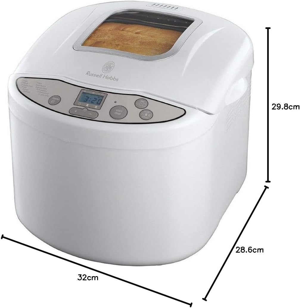 Russell Hobbs Breadmaker 1kg 12 Programs Fast Bake