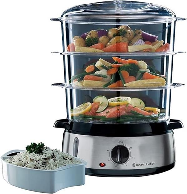 Russell Hobbs Food Steamer 9L 3 Tiers 800W