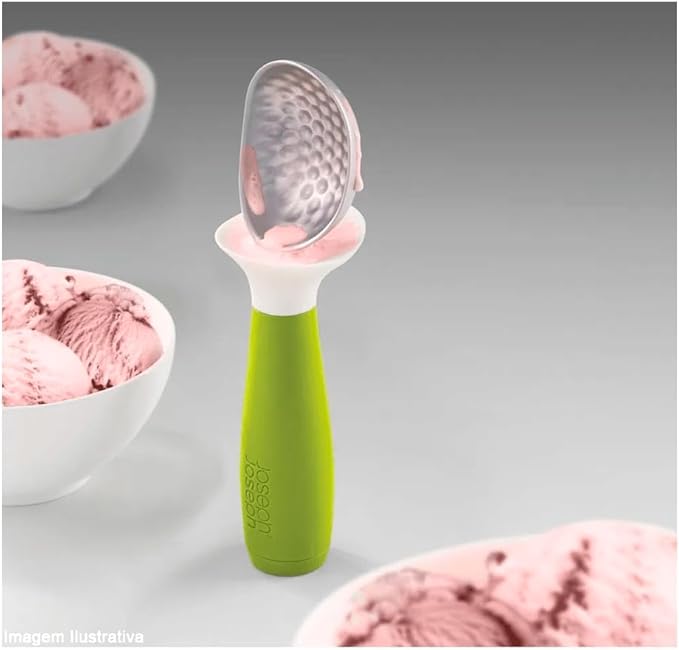 Joseph Joseph Dimple Non-Drip Ice Cream Scoop Green