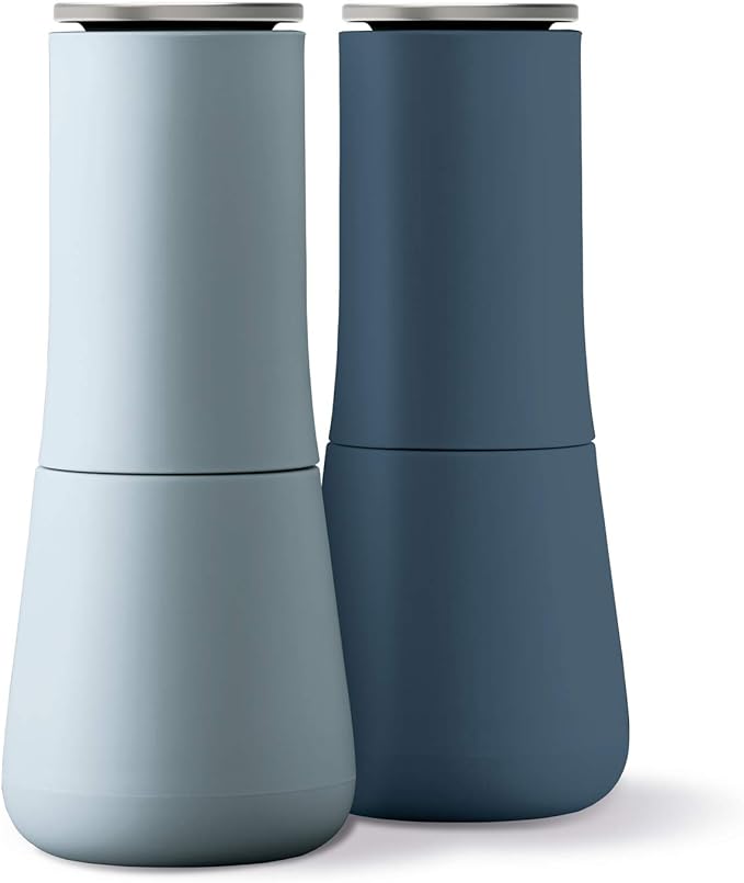 Joseph Joseph Milltop Non-Spill Salt & Pepper Mill Set