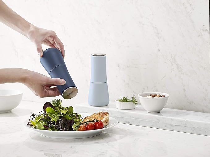 Joseph Joseph Milltop Non-Spill Salt & Pepper Mill Set