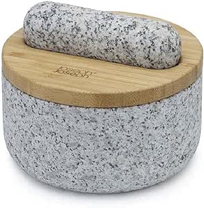 Joseph Joseph Dash Granite Pestle & Mortar with Bamboo Lid