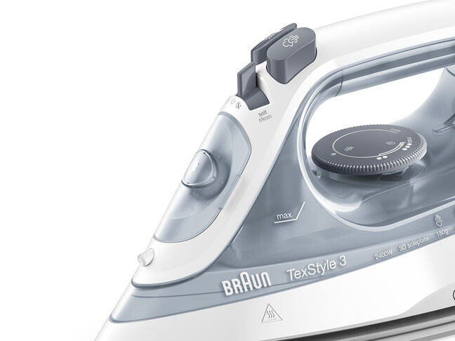 Braun Steam Iron 2400W Super Ceramic 180g Shot