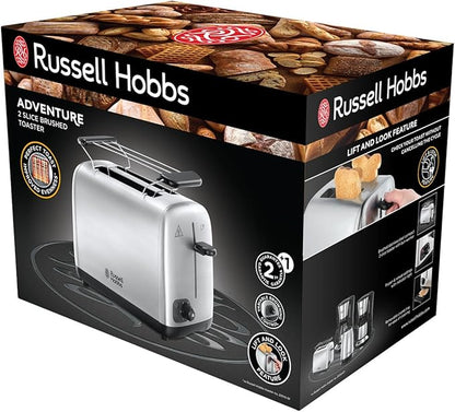Russell Hobbs Adventure Toaster 2-Slice Stainless Steel