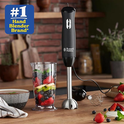 Russell Hobbs Hand Blender 500W 3-in-1 Chopper Whisk