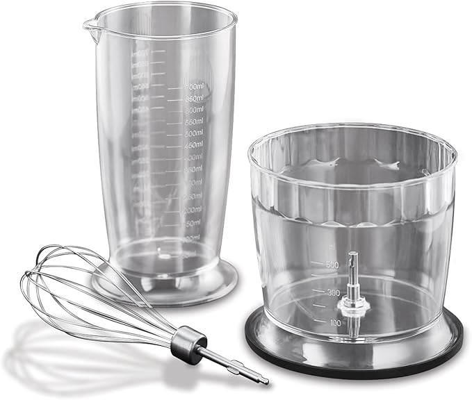 Russell Hobbs Hand Blender 500W 3-in-1 Chopper Whisk