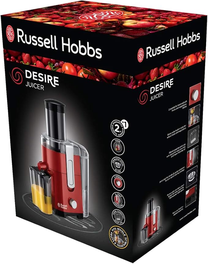 Russell Hobbs Desire Juicer 550W 75mm Tube