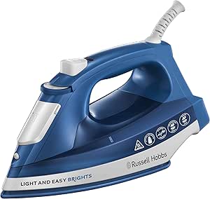 Russell Hobbs Steam Iron 2400W Ceramic Sapphire Blue