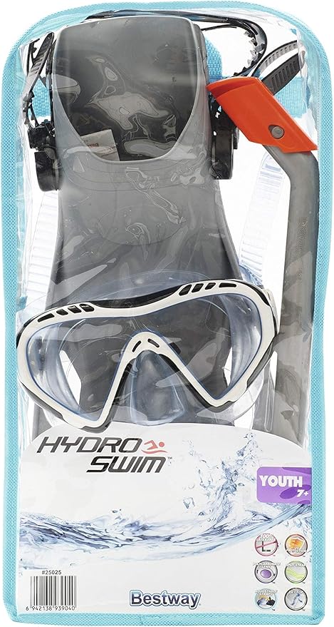 Bestway Hydro-Swim Snorkel Firefish & Fin Set