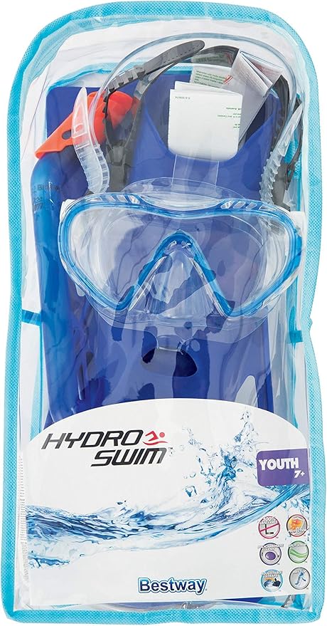 Bestway Hydro-Swim Snorkel Firefish & Fin Set