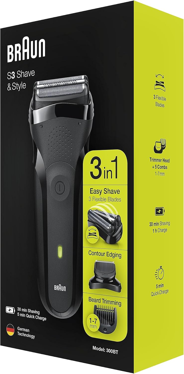 Braun Shaver Series 3 3-in-1 Beard Trimmer