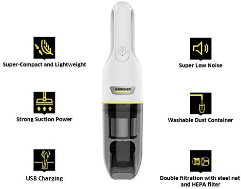 Karcher Cordless Hand Vacuum VCH 2 7.2V