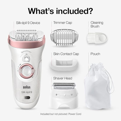 Braun Silk-épil 9 Epilator Wet & Dry