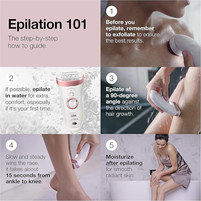 Braun Silk-épil 9 Epilator Wet & Dry