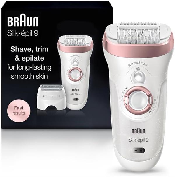 Braun Silk-épil 9 Epilator Wet & Dry