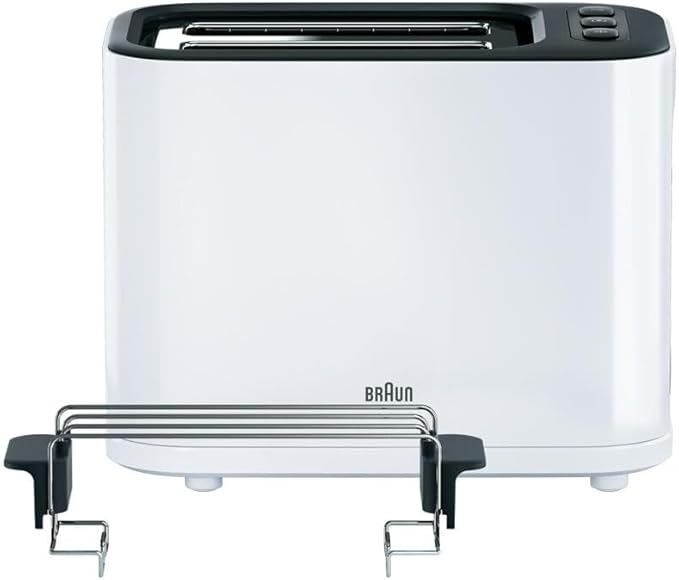 Braun Toaster 1000W 7 Browning Setting White