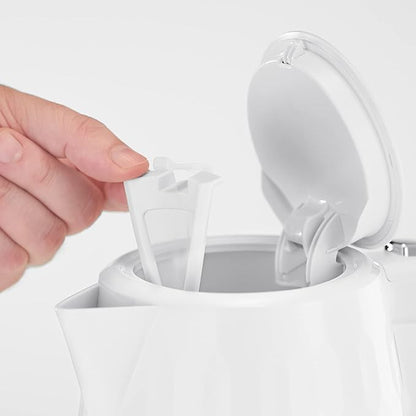 Russell Hobbs Honeycomb Electric Kettle 1.7L 3000W White