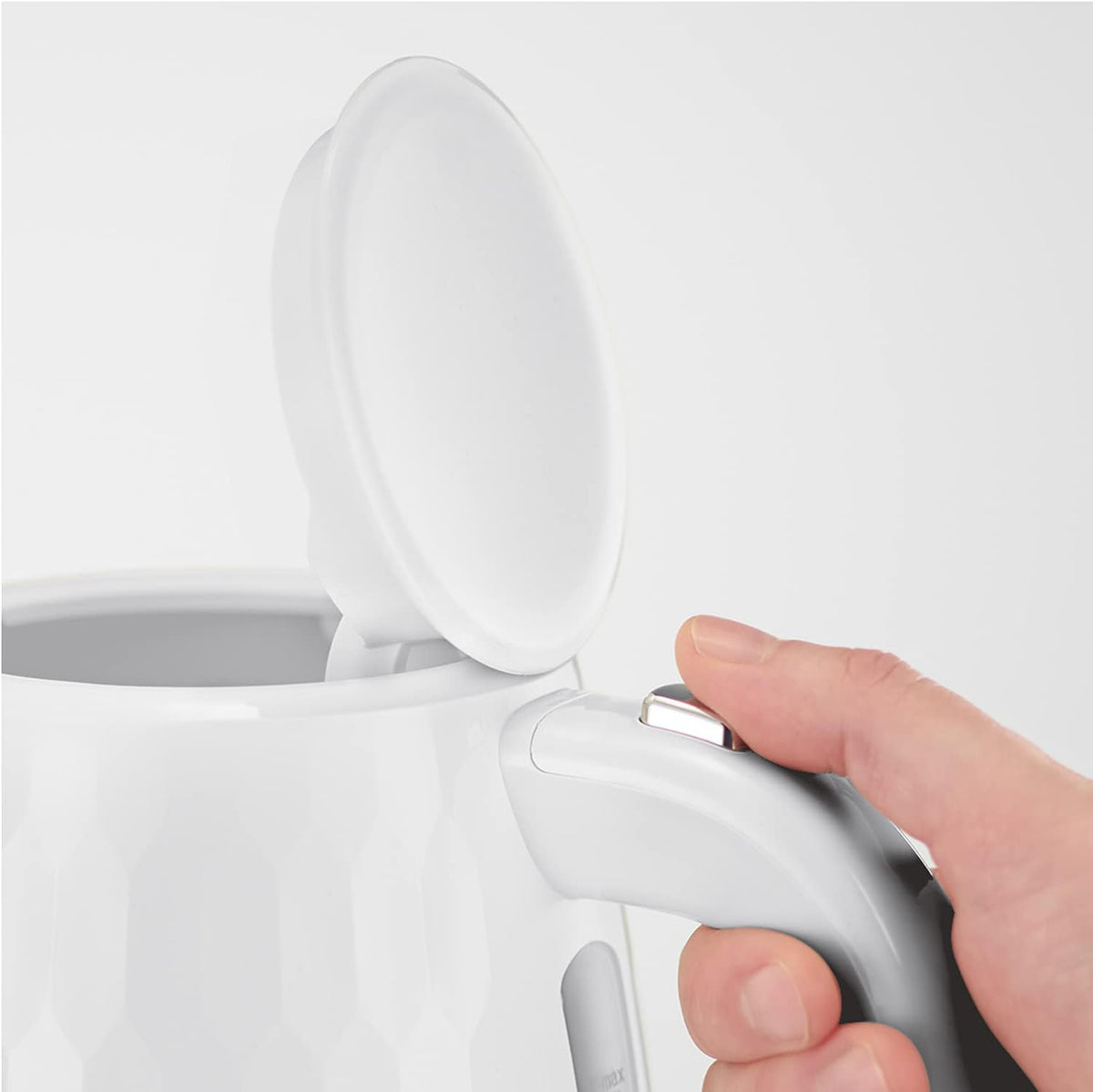 Russell Hobbs Honeycomb Electric Kettle 1.7L 3000W White