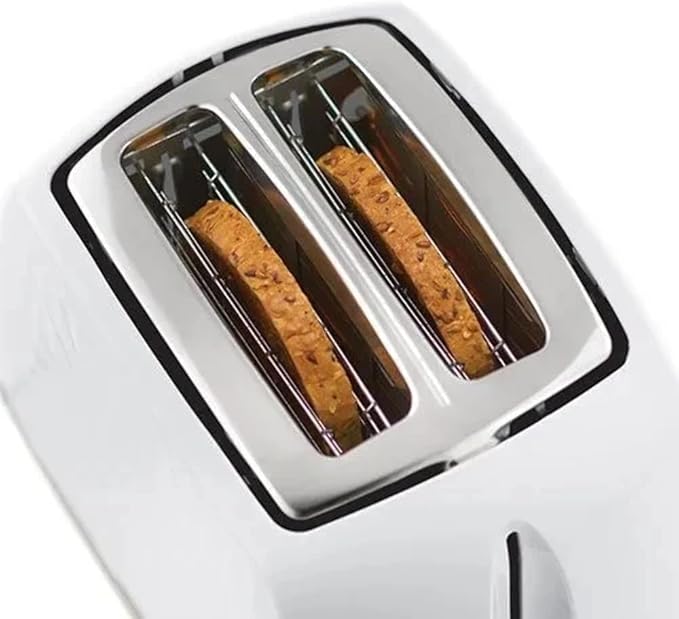 Russell Hobbs Honeycomb Toaster 2-Slice Wide Slot White