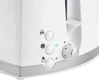 Russell Hobbs Honeycomb Toaster 2-Slice Wide Slot White